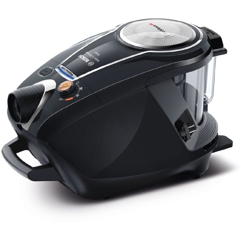 foto del prodotto bosch prosilence serie i 8 aspirapolvere senza sacco estremamente silenzioso, con smartsensorcontrol e intelligent selfclean system, nero