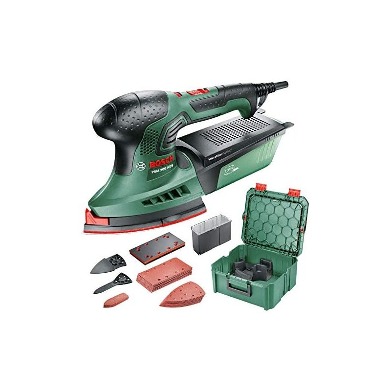 foto del prodotto bosch psm 200 aes multisharpener 26000 rpm nero, verde 200 w