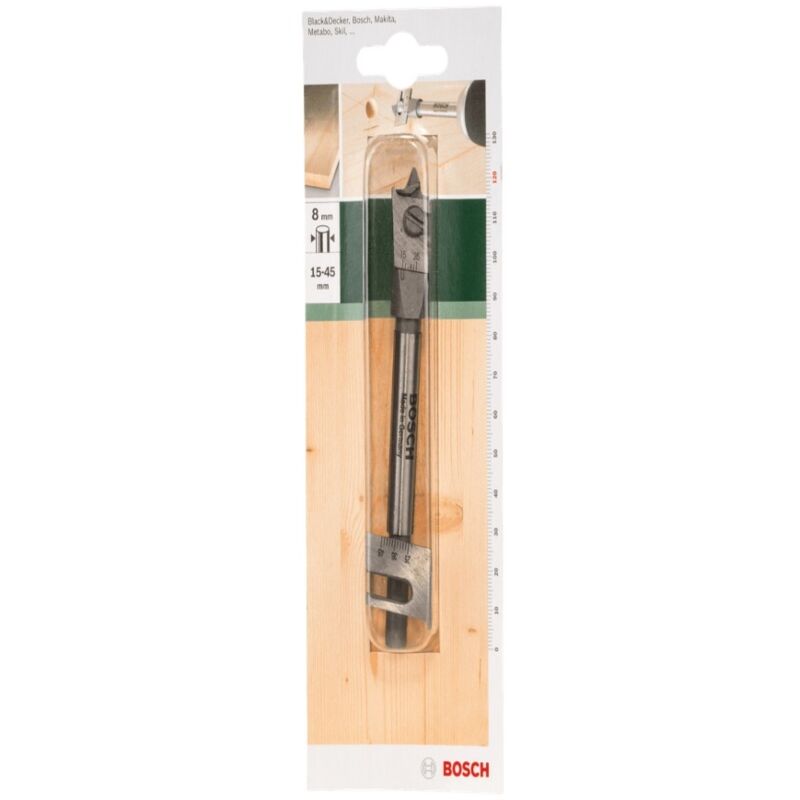foto del prodotto bosch punta a testa piatta regolabile14 45mm