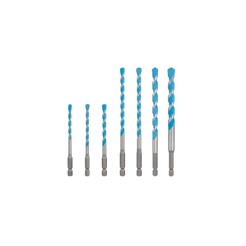 foto del prodotto bosch punta expert hex 9 multi costruzione, set de 7 pz. 5 5,5 6 7 8 10. per trapani a percussione avvitatori de