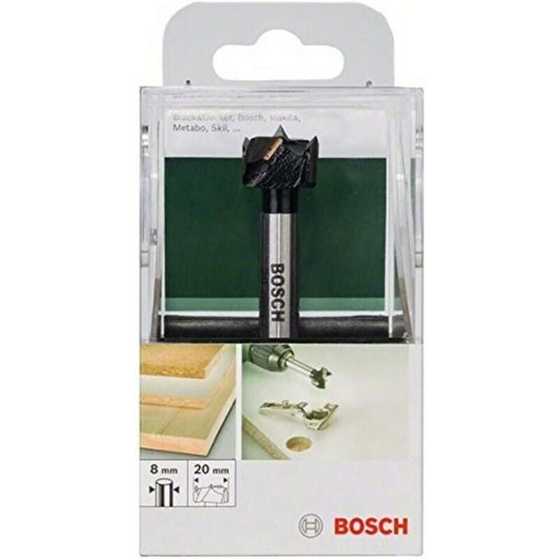 foto del prodotto bosch punta per foratura con taglientiin metallo duro 20x90mm