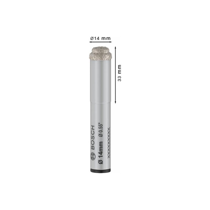 foto del prodotto bosch punta pro ceramica a secco, 14 x 33 x 13 mm