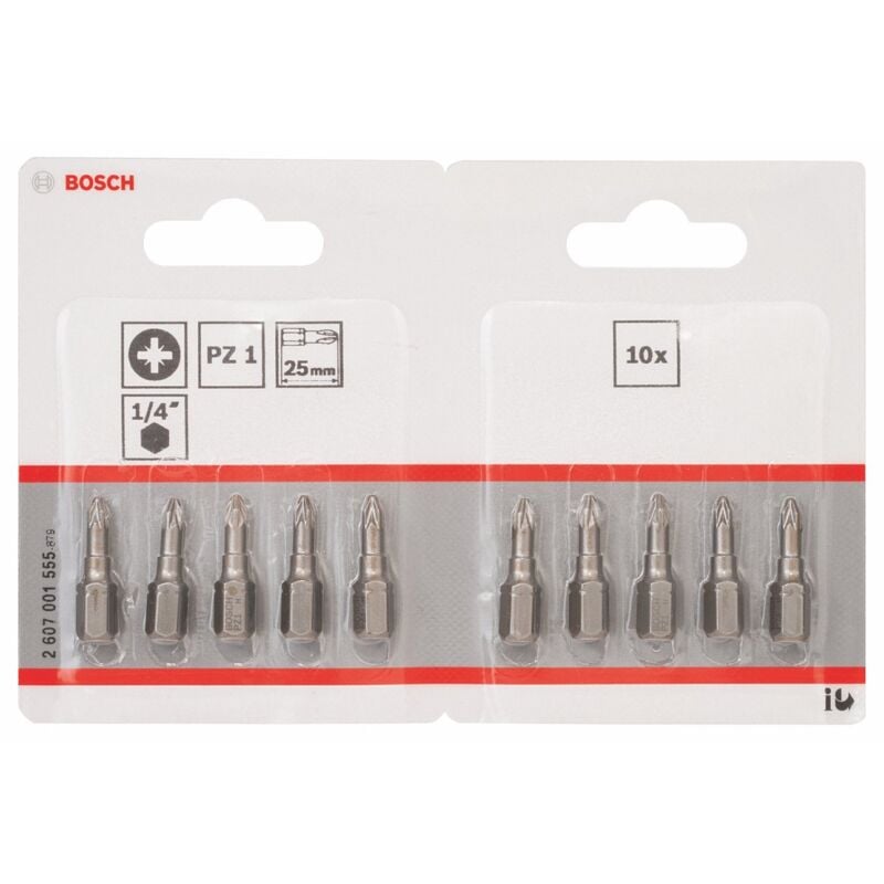 foto del prodotto bosch punta pz1 extradura c 25 mm 10 uds 1 