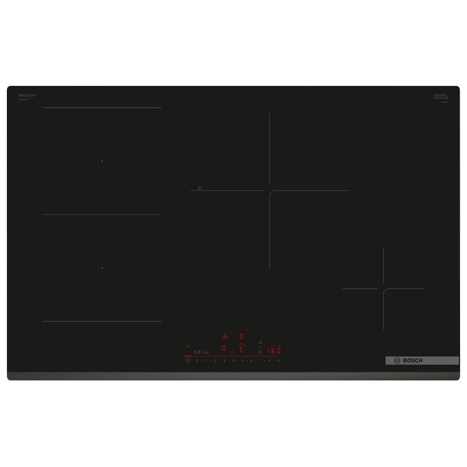 foto del prodotto bosch pvs83khc1z serie 6 piano cottura induzione cm. 80 vetroceramica nero
