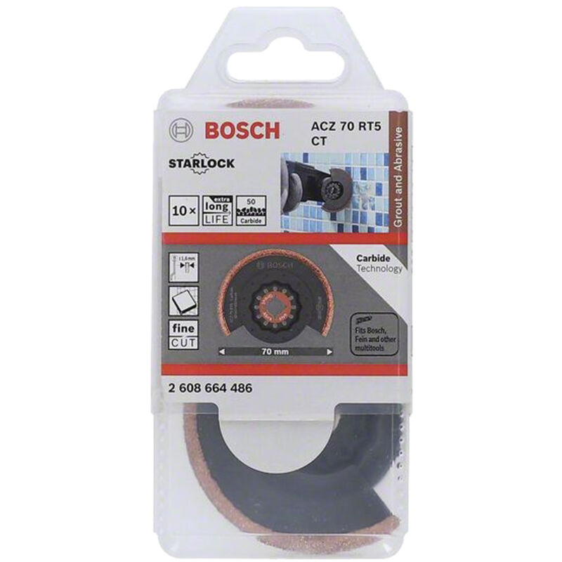 foto del prodotto bosch rb 10 pezzi acz 70 rt5 70 mm