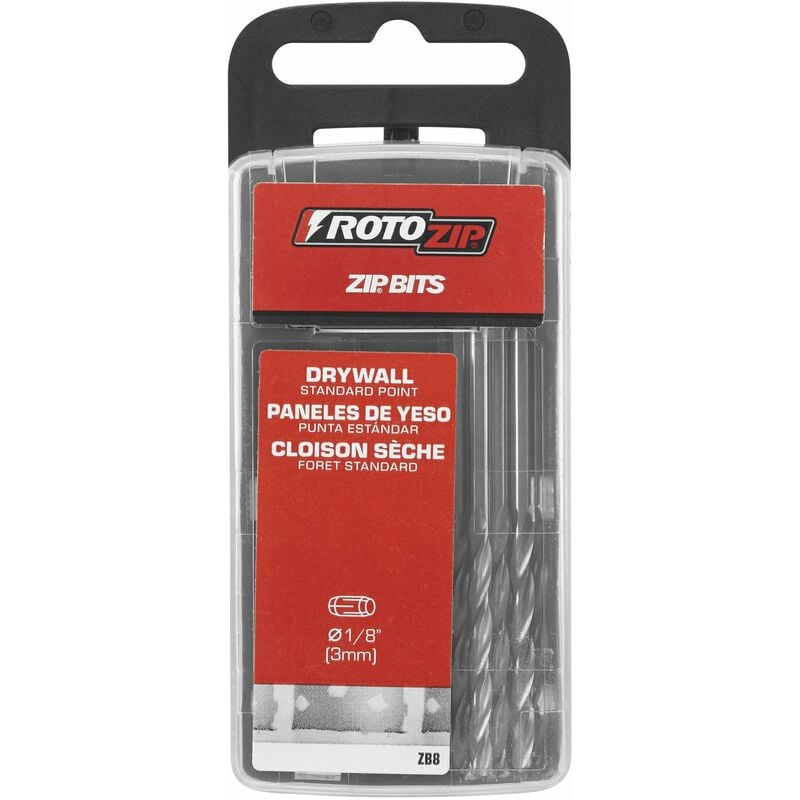 foto del prodotto bosch rotozip punta standard zb8, confezione da 8