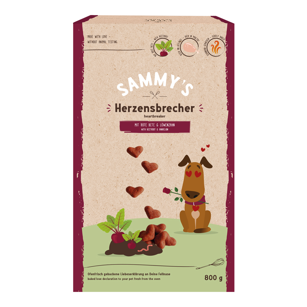 foto del prodotto bosch sammy s rubacuori biscottini per cani 800 g