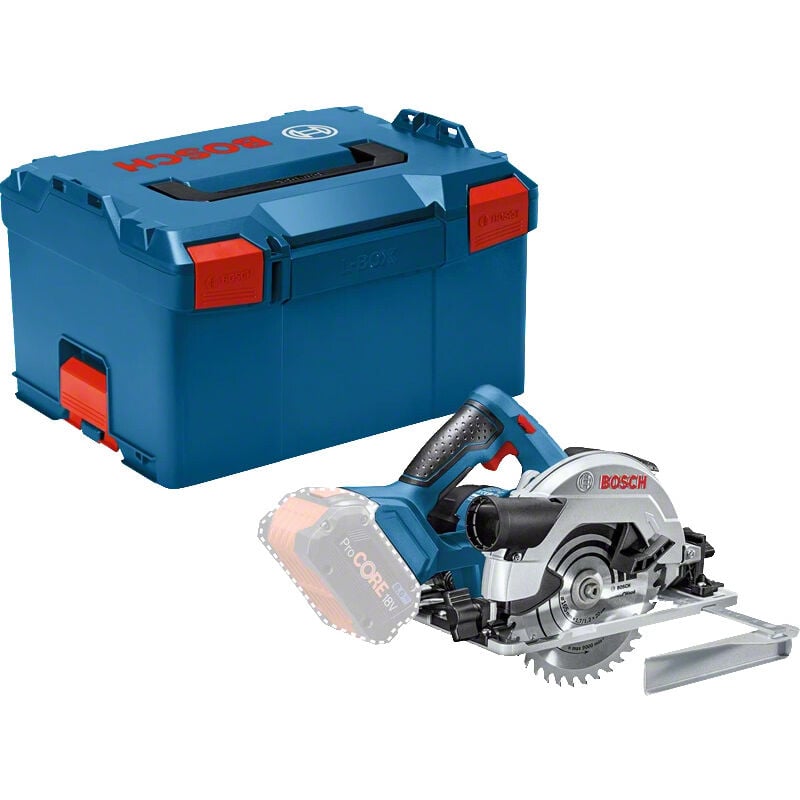 foto del prodotto bosch sega circolare gks 18v 57 g senza batteria n caricabatterie 165 mm, in valigetta 06016a2101