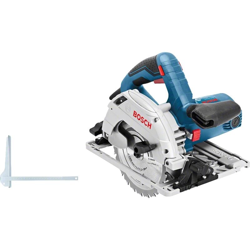 foto del prodotto bosch sega circolare portatile gks 55 gce professional 1.350 w con lama nella confezione