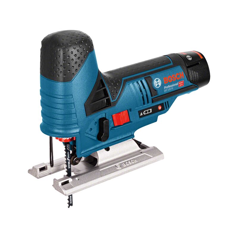 foto del prodotto bosch seghetto alternativo gst 12v 70 professional 2 batterie 12 v 3.0ah, valigetta, 2 lame legno 06015a1005