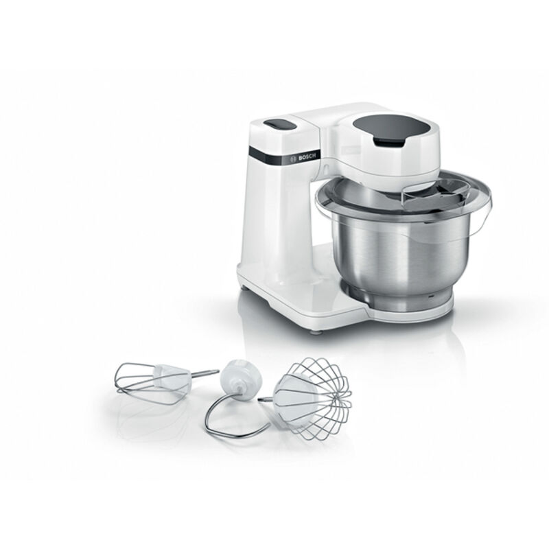 foto del prodotto bosch serie 2 mums2ew00 macchina da cucina mum 700 w bianco. capacit ciotola 3,8 l, colore del prodotto bianco, tipo di controllo pulsanti.