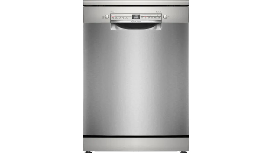 foto del prodotto bosch serie 2 sms2hti02e lavastoviglie da libera installazione 60 cm acciaio classe d