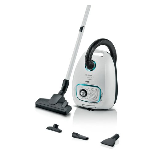 foto del prodotto bosch serie 4 aspirapolvere con sacco prohygienic bianco