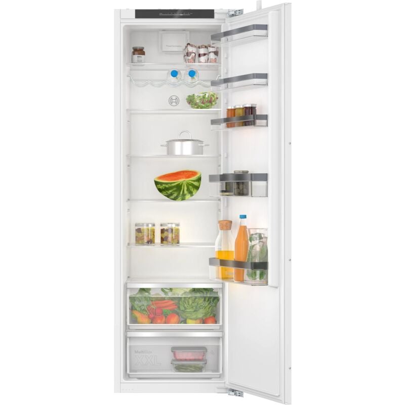 foto del prodotto bosch serie 4 kir81vfe0. capacit netta frigorifero 310 l, classe climatica sn st, emissione acustica 35 db. numero di ripiani frigorifero 7,