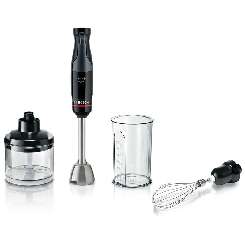 foto del prodotto bosch serie 4 msm4b621 frullatore 0,6 l frullatore ad immersione 1000 w antracite, trasparente