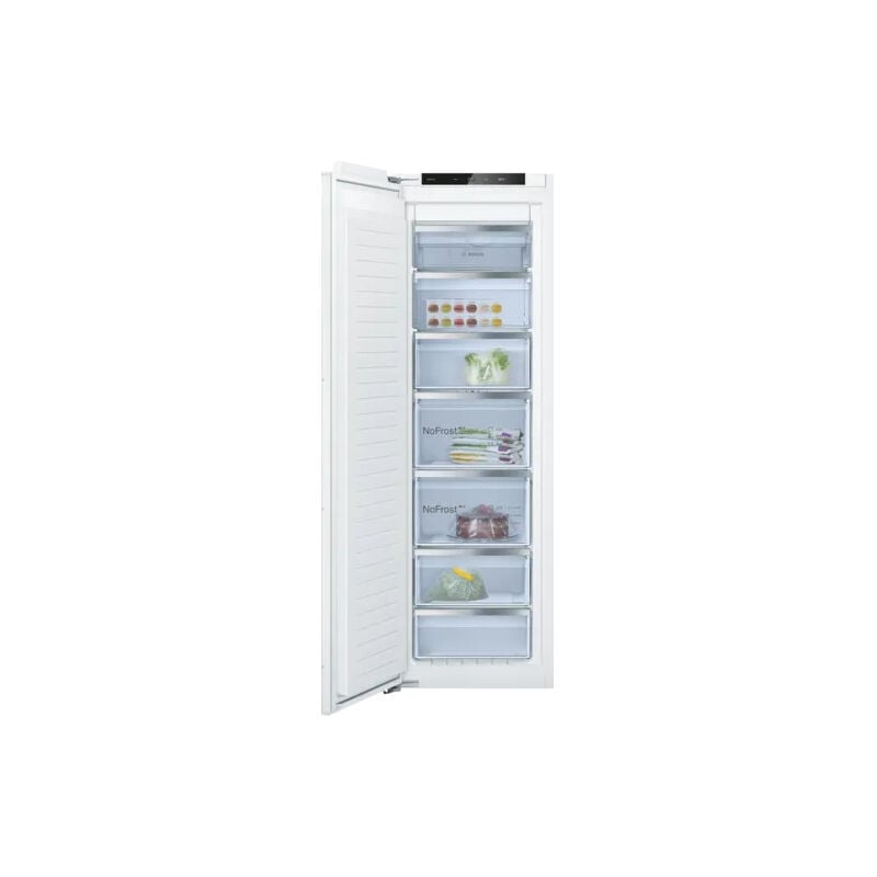 foto del prodotto bosch serie 6 gin81ace0. capacit netta congelatore 212 l, classe climatica sn t, capacit di congelamento 13,8 kg 24h, autonomia senza energia