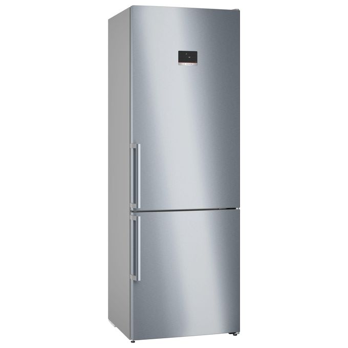 foto del prodotto bosch serie 6 kgn49aict frigorifero combinato libera installazione 440 litri classe energetica c acciaio inossidabile
