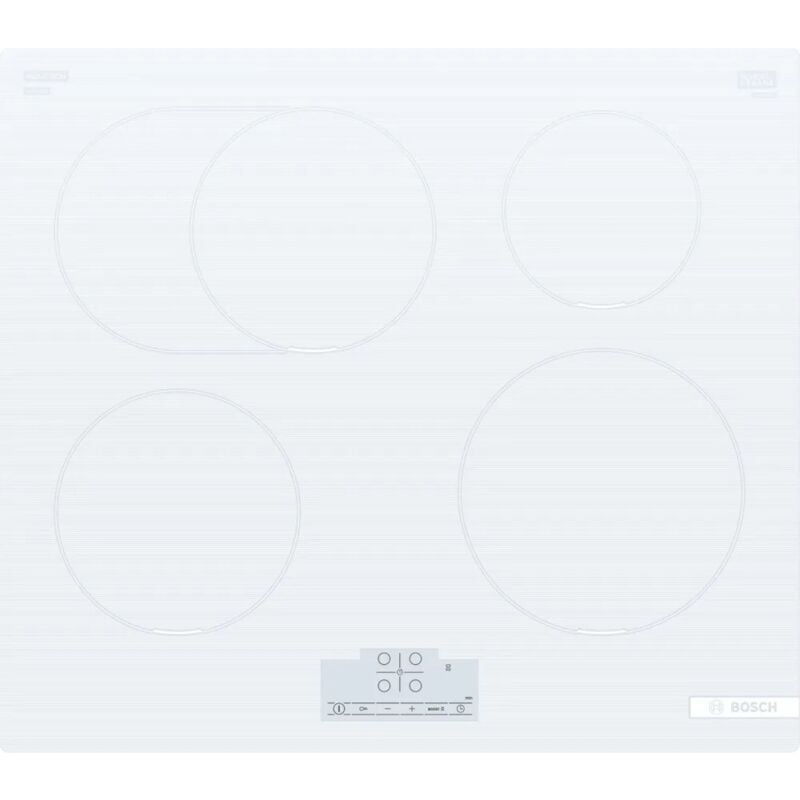 foto del prodotto bosch serie 6 pif612bb1e piani di cottura white built in 60 cm con piano cottura a induzione de 4 zona e