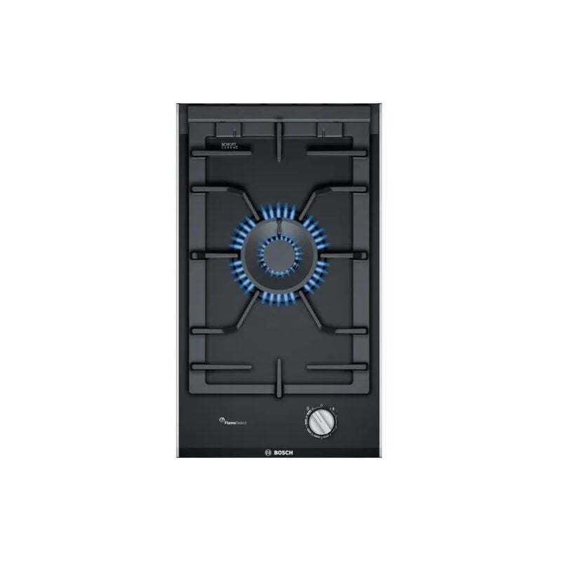 foto del prodotto bosch serie 8 pra3a6b70 piani di cottura nero piano cottura integrato da 30 cm de de gas 1 zona e