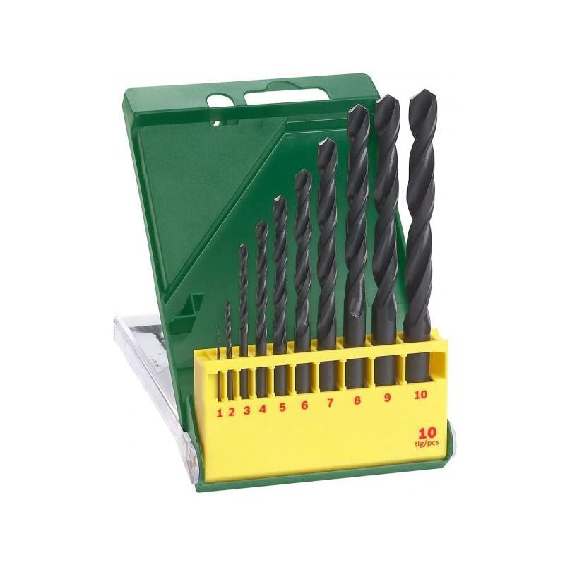 foto del prodotto bosch set 10 punte per metallo hss r