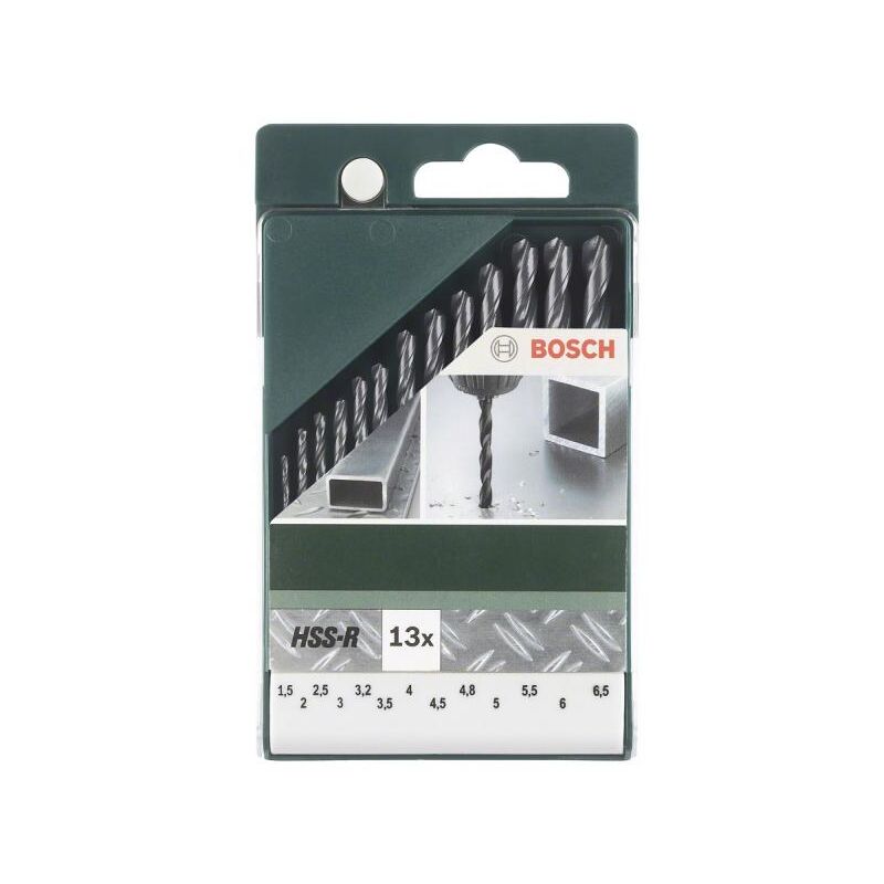 foto del prodotto bosch set 13 punte per metallo hss r,1.5 6.5 mm