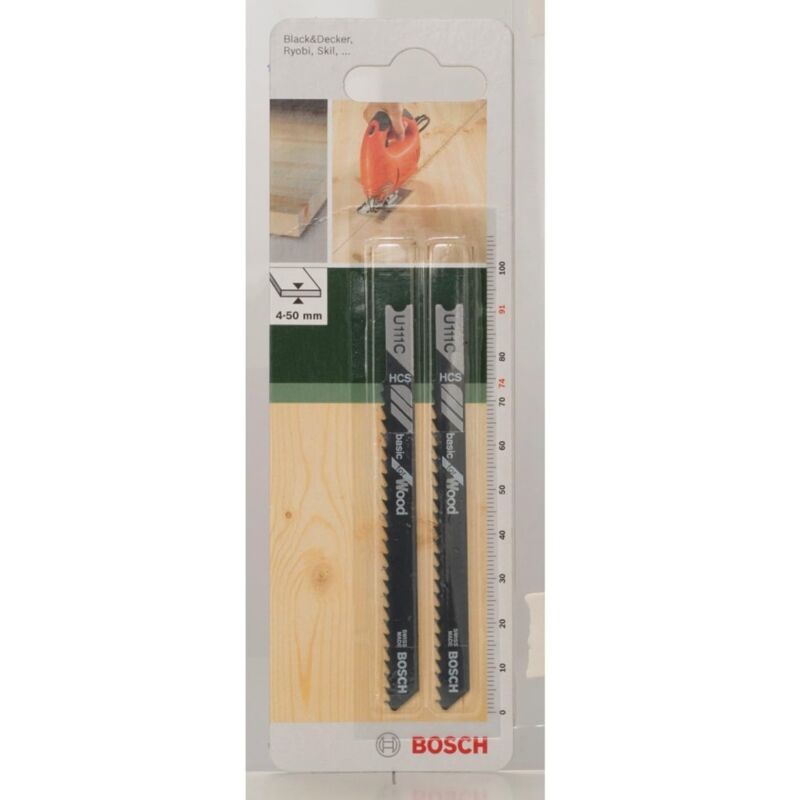 foto del prodotto bosch set 2 lame per seghetto alternativo hcs 91mm