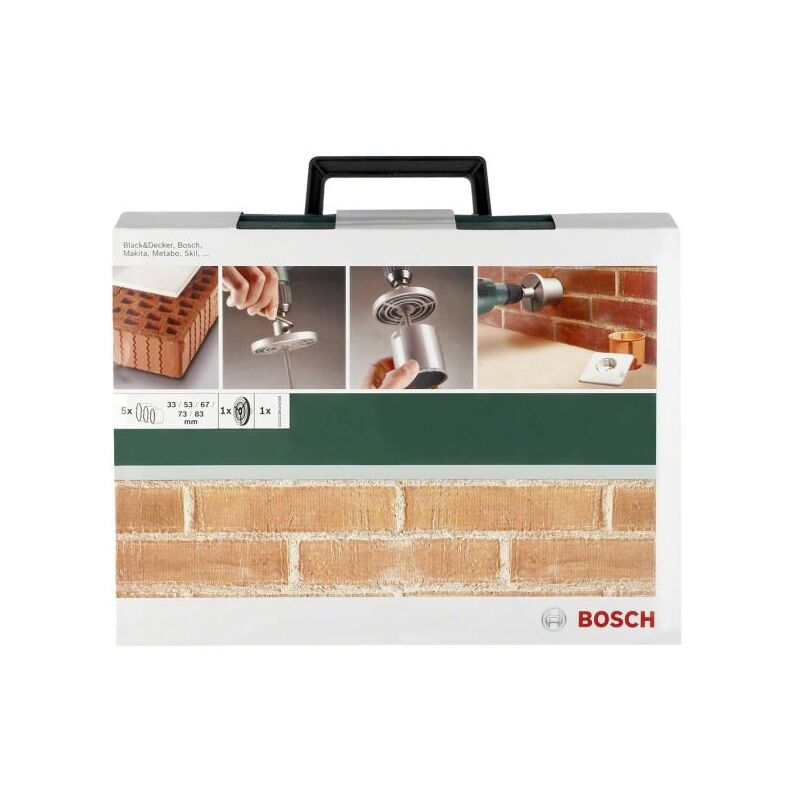 foto del prodotto bosch set 5 pezzi seghe a tazza in tc