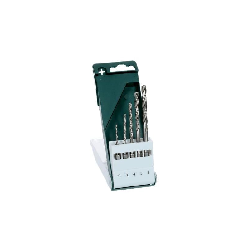 foto del prodotto bosch set 5 punte per trapano per taglio metalli e lamiere taglio din 338 1 4 6,3m