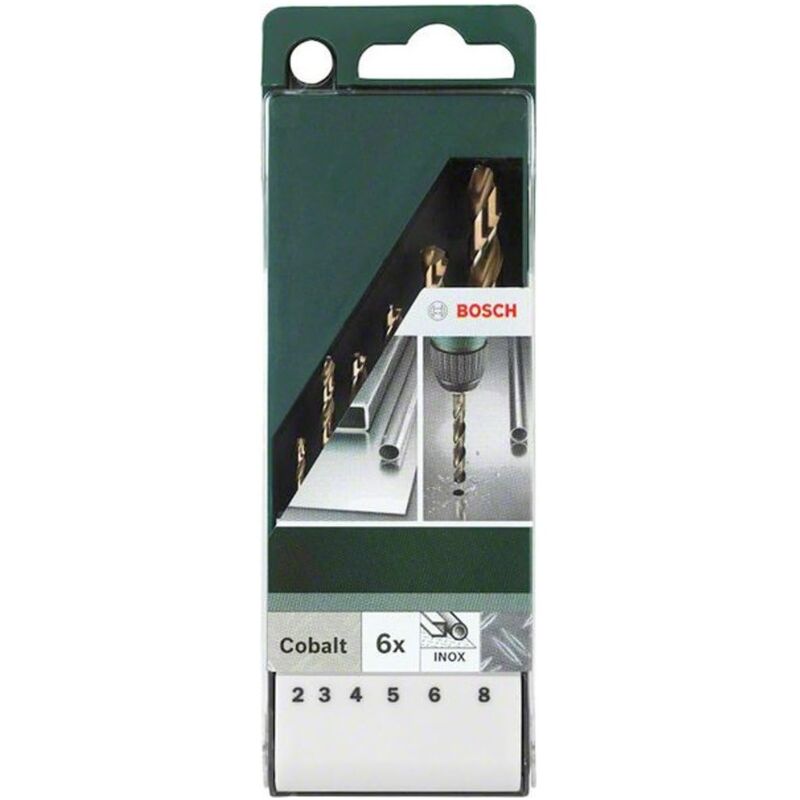 foto del prodotto bosch set 6 punte per metallo in hss co