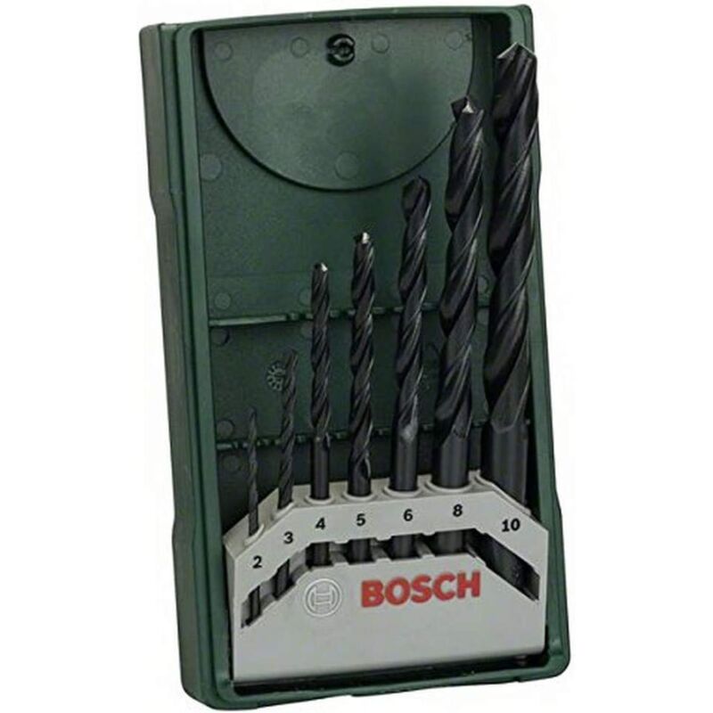 foto del prodotto bosch set 7 punte metallo serie mini x line