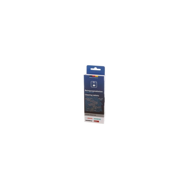foto del prodotto bosch set di 10 compresse di pulizia 10 x 2,2 gr per la caffettiera 00312295