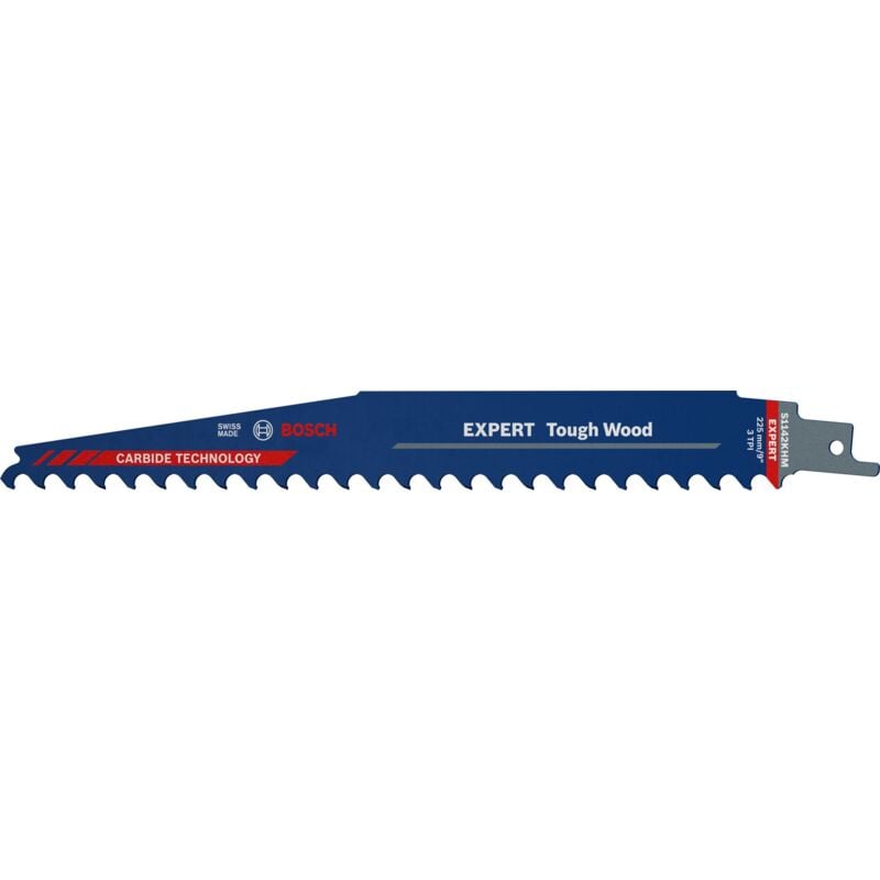 foto del prodotto bosch set di 10 lame sega universale expert tough wood 225 mm 2 608 900 405 