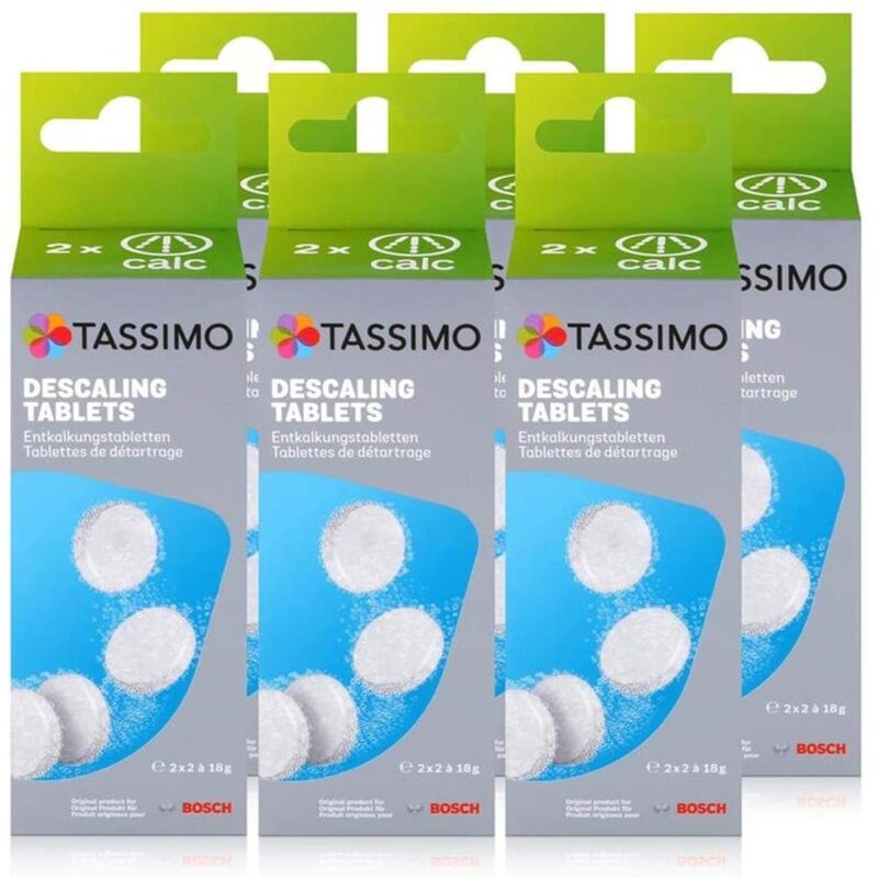 foto del prodotto bosch set di 6 scatole di decalcificante 24 pastiglie x18 g macchina da caffe, caffettiera 43642604055902069439