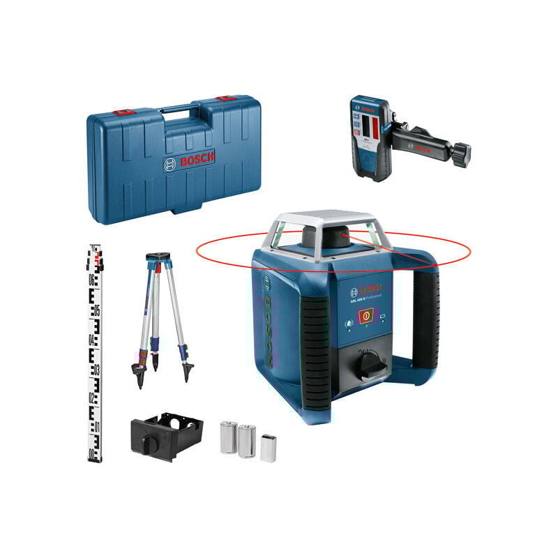foto del prodotto bosch set di laser rotanti grl 400 h