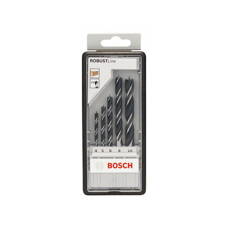 foto del prodotto bosch set di lenze robuste 5 punte per legno 2607010527