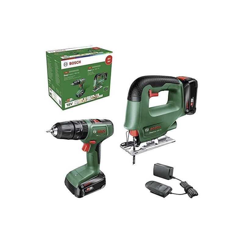 foto del prodotto bosch set easyimpact 18v 40 2x2,0 easysaw18v