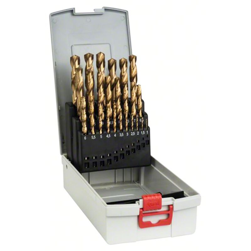 foto del prodotto bosch set punte per metallo hss tin probox 1 13 mm 25pz