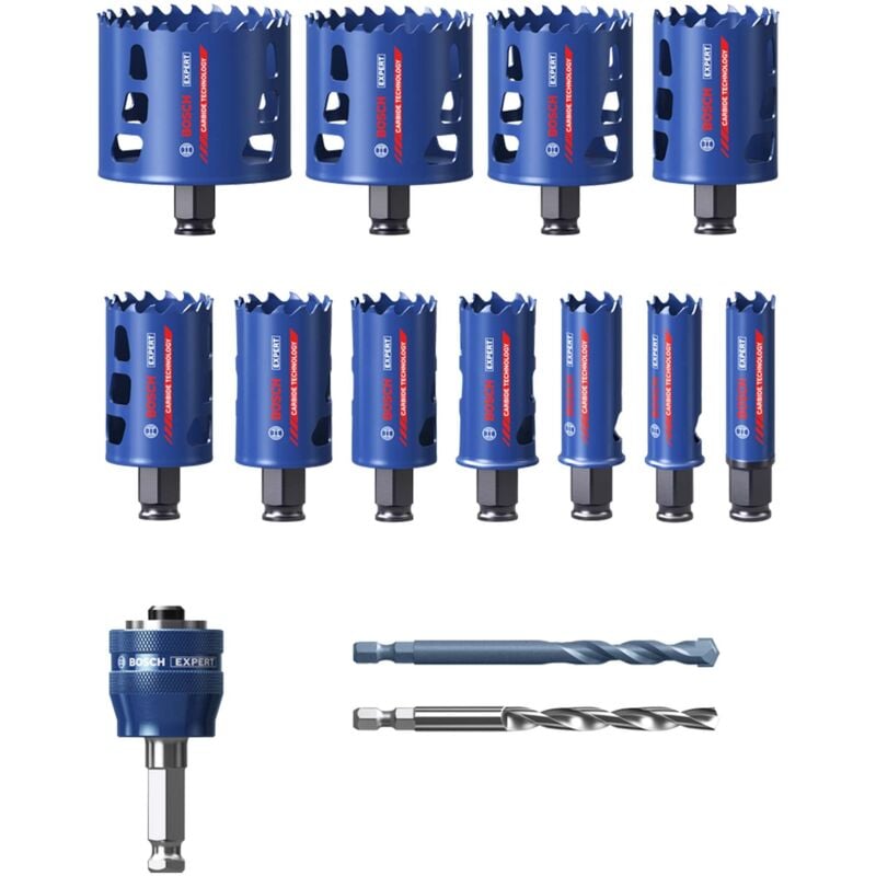 foto del prodotto bosch set seghe a tazza expert 14pz
