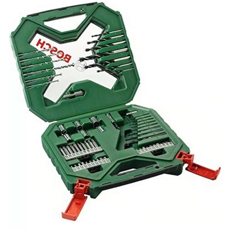 foto del prodotto bosch set valigetta punte e bit avvitamento x line classic 60 pezzi