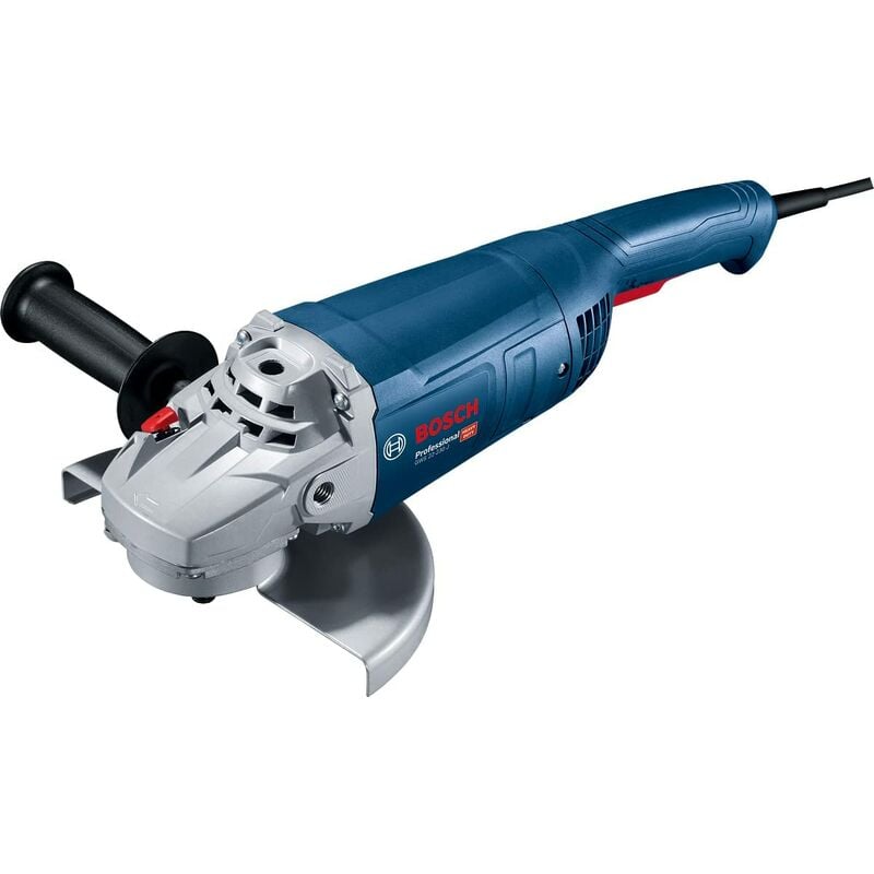foto del prodotto bosch smerigliatrice 2200w con impugnatura supplementare e interruttore di sicurezza gws