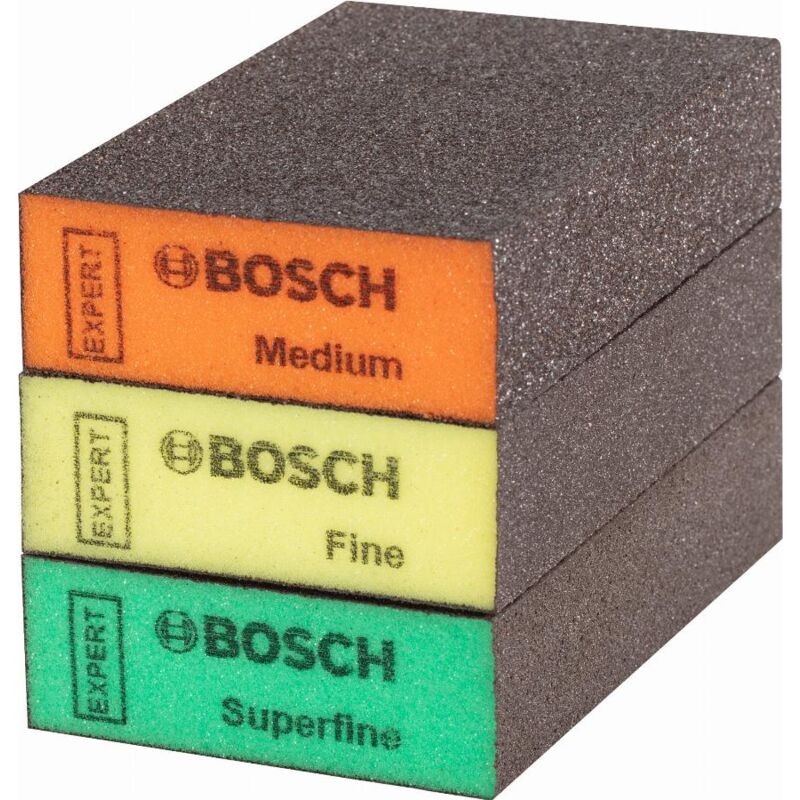 foto del prodotto bosch spugne abrasive expert standard s471 3 pezzi 69 x 97 x 26 mm 2608901175