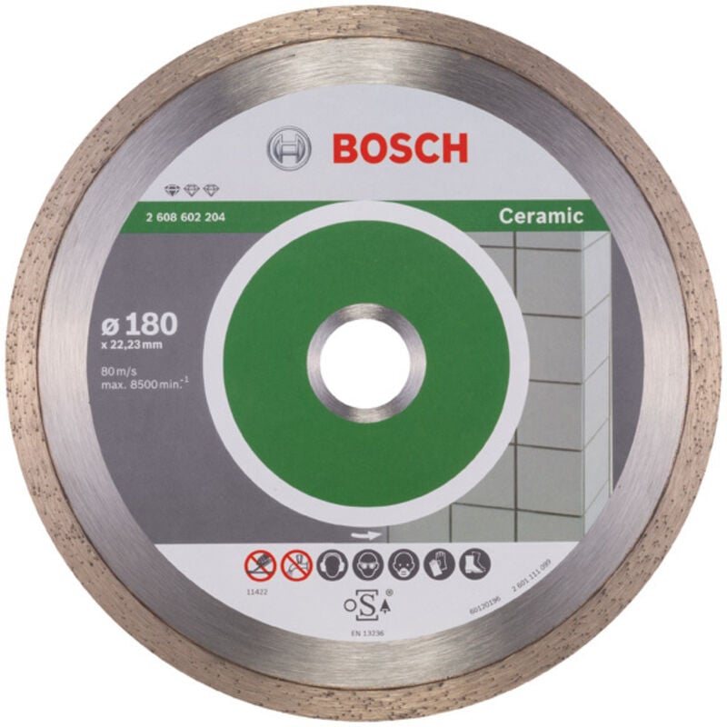 foto del prodotto bosch standard for ceramic disco diamantato 180 x 1,6 mm