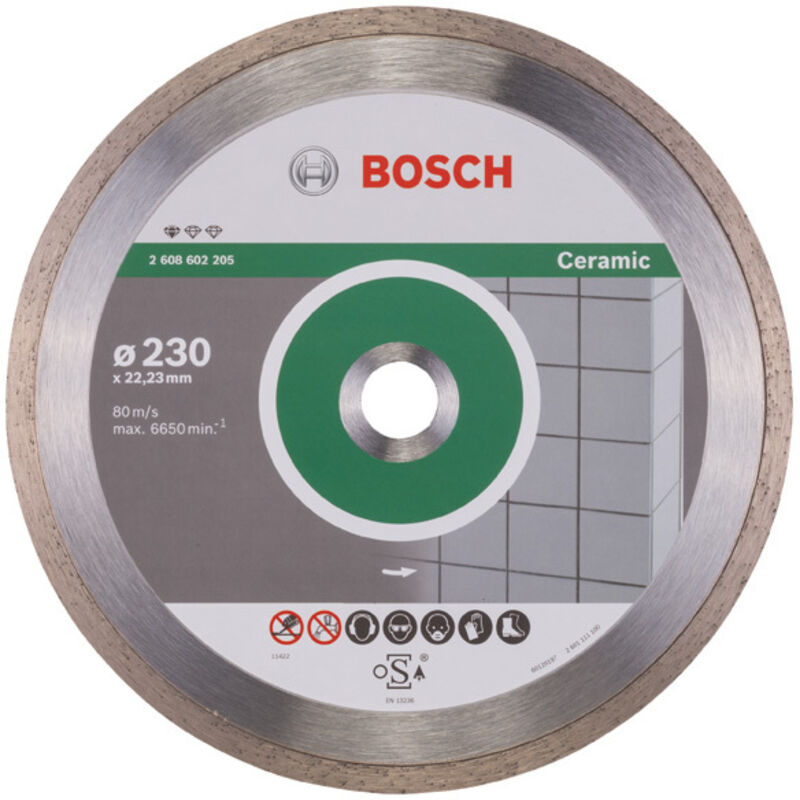 foto del prodotto bosch standard for ceramic disco diamantato 230 x 1,9 mm