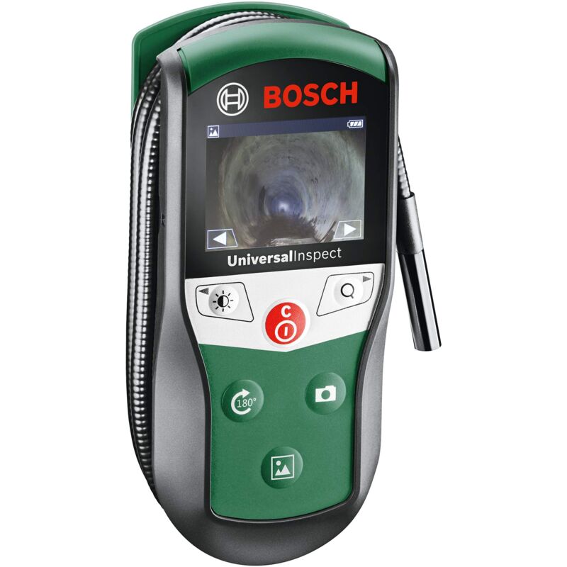 foto del prodotto bosch telecamera da ispezione universalinspect 8 mm telecamera con endoscopio per immagini a colori di alta qualit con lunghezza flessibile da