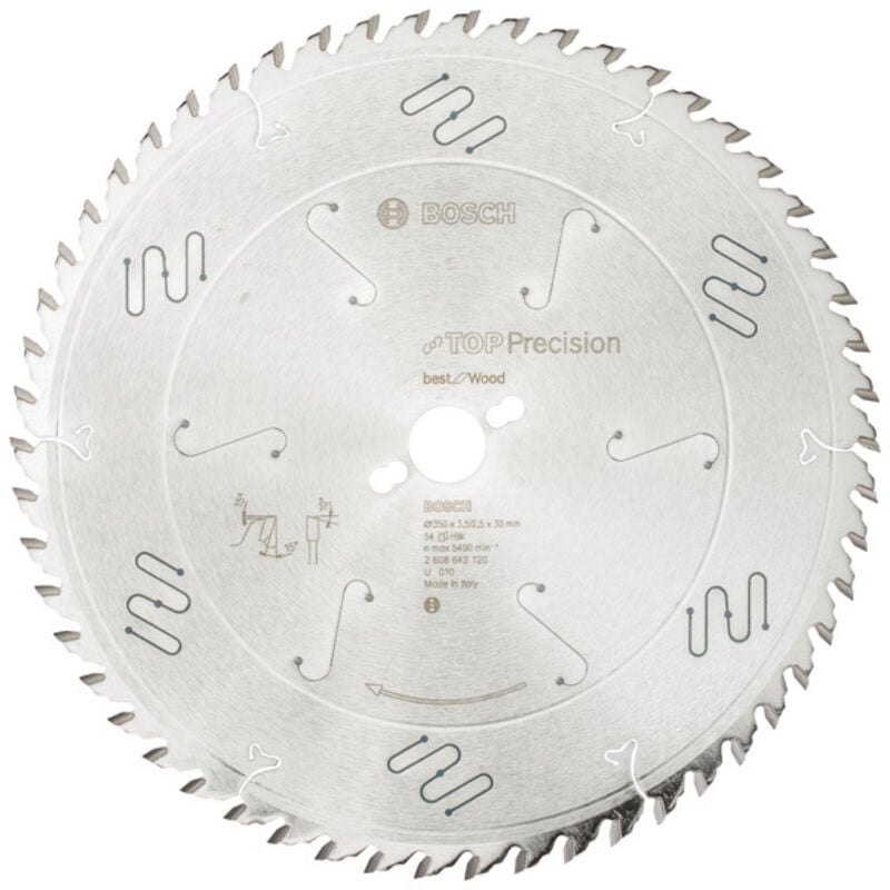 foto del prodotto bosch top precision best for wood lama per seghe da banco 350x30 mm per legno