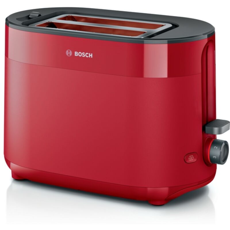foto del prodotto bosch tostapane 2 slot 950w rosso tat2m124
