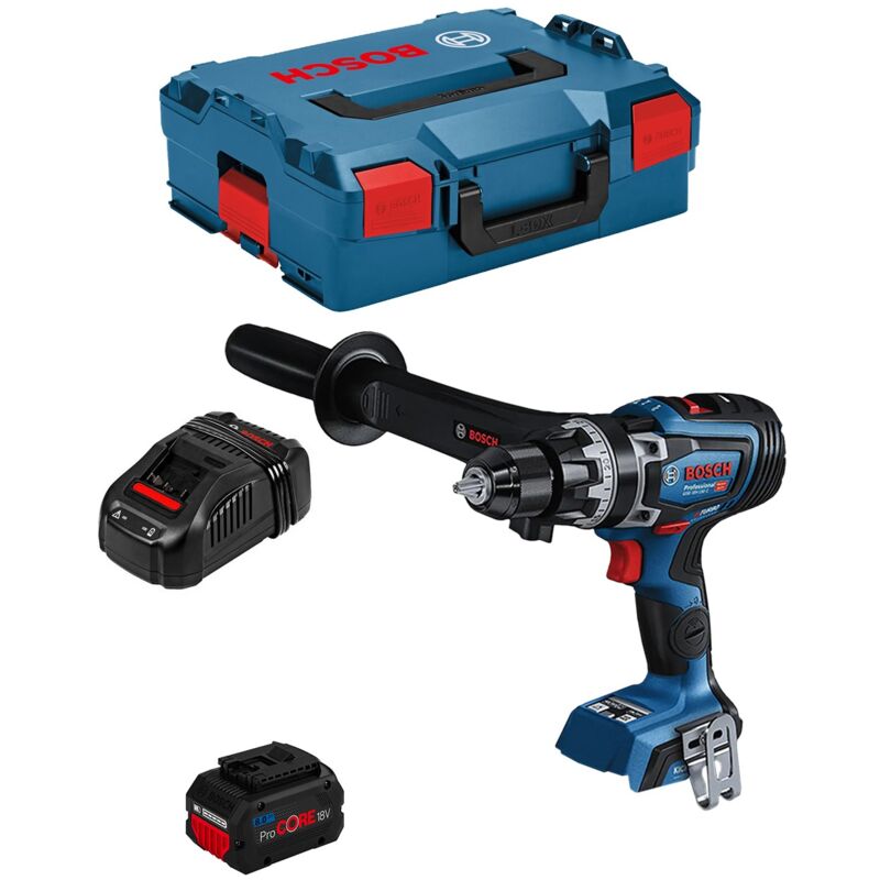 foto del prodotto bosch trapano a percussione gsb 18v 150 c 1 x 8,0 ah procore gal1880cv l boxx 136 