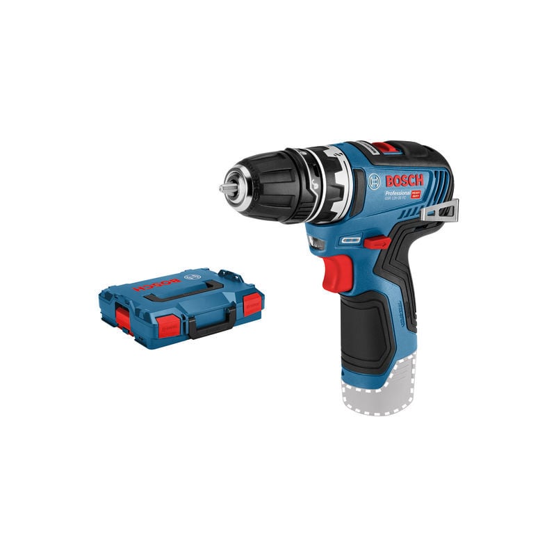 foto del prodotto bosch trapano avvitatore a batteria gsr 12v 35 fc solo attacco mandrino gfa l boxx 102