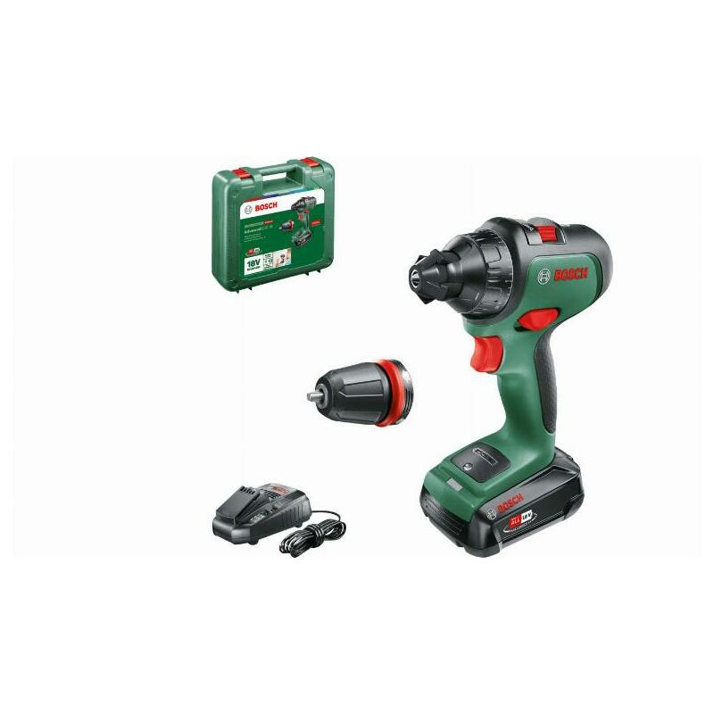 foto del prodotto bosch trapano avvitatore advanceddrill 18 1 caricabatteria da 2,5 ah 06039b5005