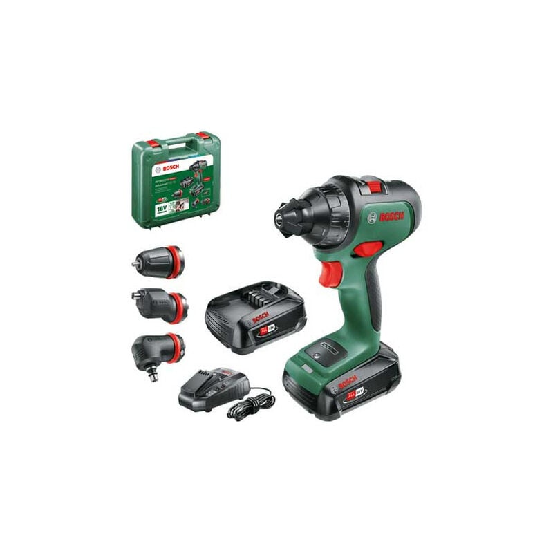 foto del prodotto bosch trapano avvitatore advanceddrill 18 3 mandrini 2 batterie da 2,5 ah caricabatteria 06039b5008